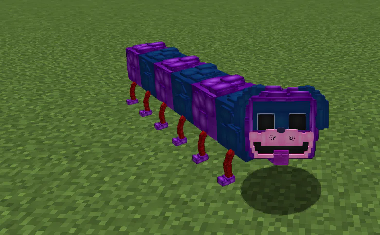 PJ Pug-A-Pillar (Poppy Playtime) Minecraft Mob Skin