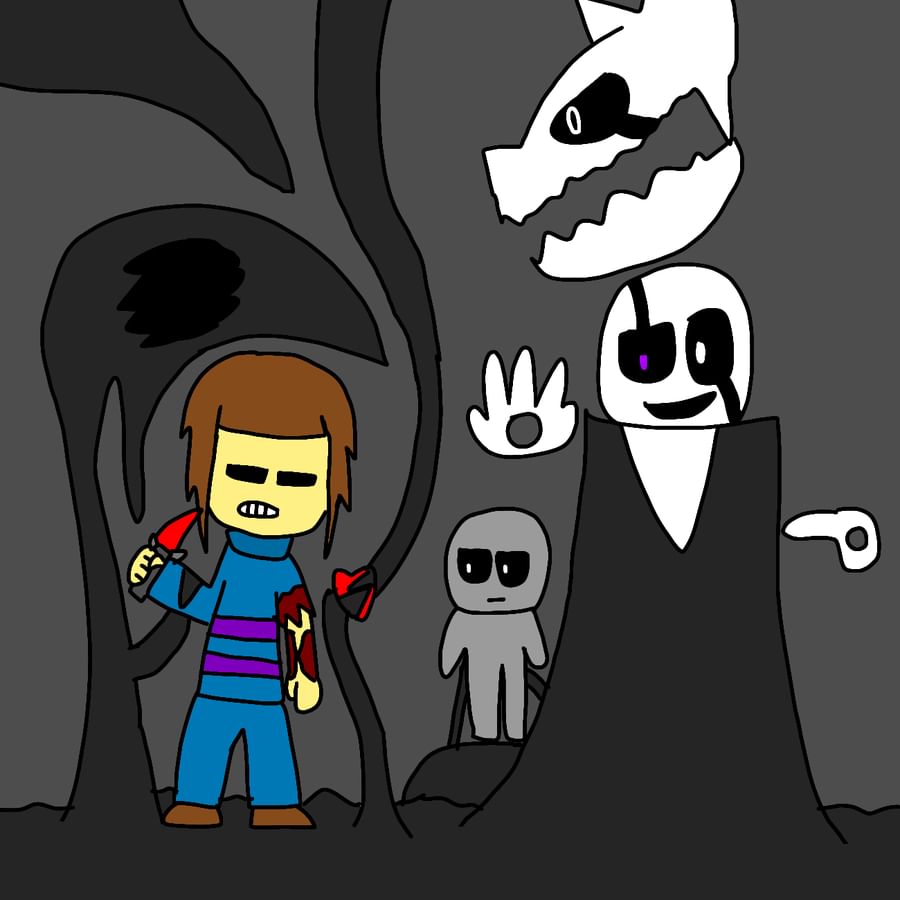 Drawing FNF- Indie Cross V1 Sans (Nightmare Mods) / Skeleton Bros /  Insanity Sans / Undertale Sans 