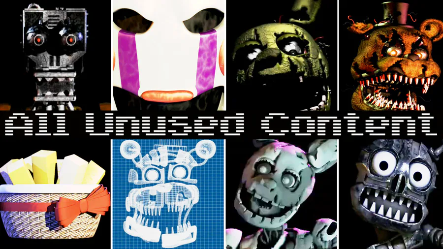 IULITM on Game Jolt: FNAF Security Breach Reboot ALL ANIMATRONICS