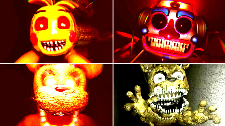 Which fnaf jumpscare is scarier episode 6