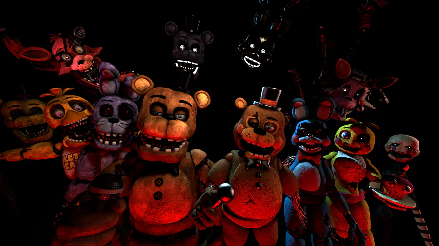 Remake de FNAF Security Breach #fnaf #fnafsecuritybreach #fnafsb