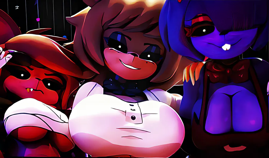 Five Nights In Anime 3D (pt1 Night1) 