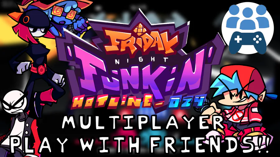 FNF Multiplayer PACK + Custom BG by SuperTeamX - Game Jolt