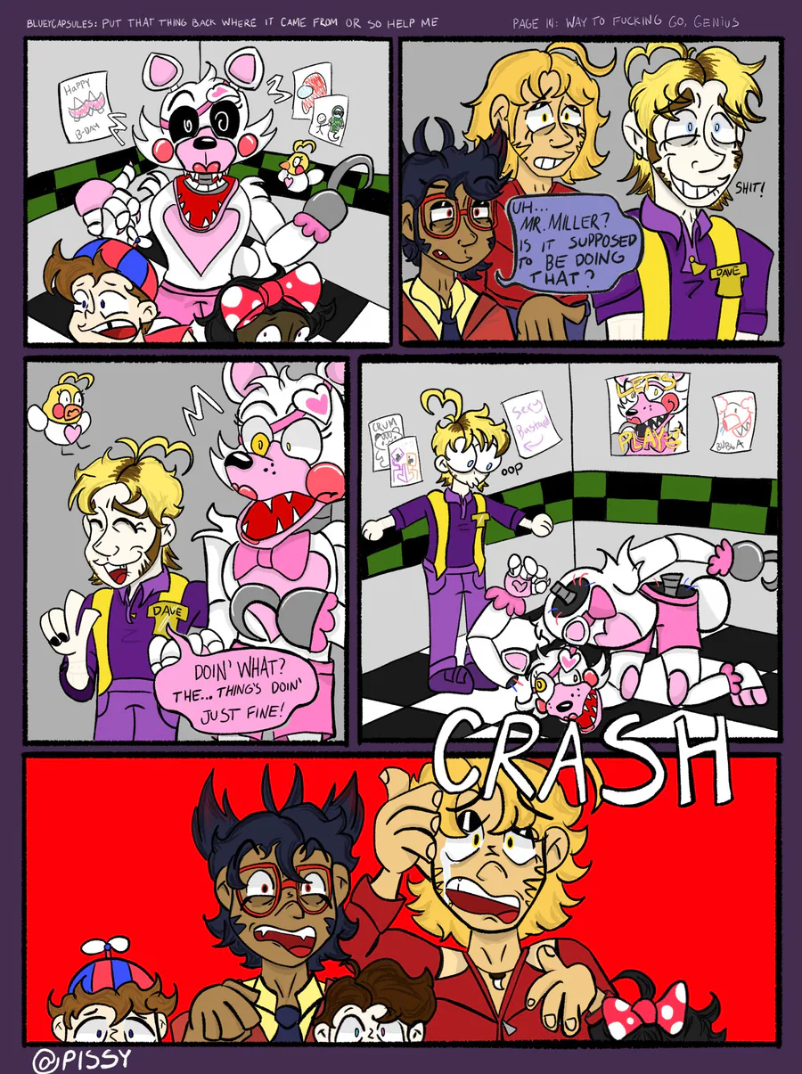 Blueycapsules Fnaf Comic In Order