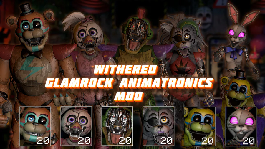 Freddy Fazbear's Pizzeria Simulator - Star Animatronics FNaF2 (Mod) by  NIXORY - Game Jolt