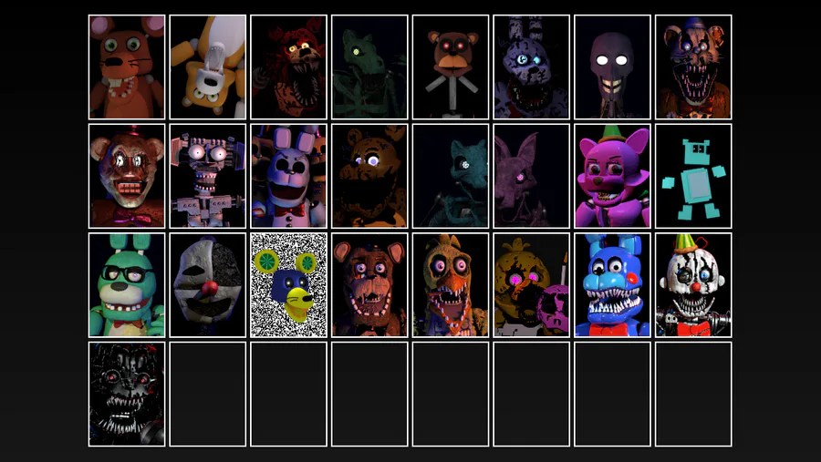 Fangames Roster - Ultimate Custom Night (fanmade) : r