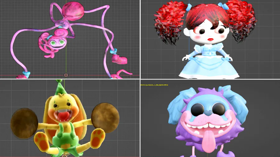 Making Bunzo Bunny Sculpture! ➤ Poppy Playtime chapter 2 