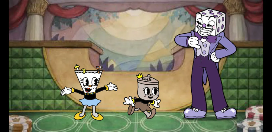 Mr. King Dice Fan Art : r/Cuphead