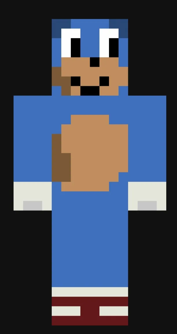 Starved Eggman  Minecraft Skin