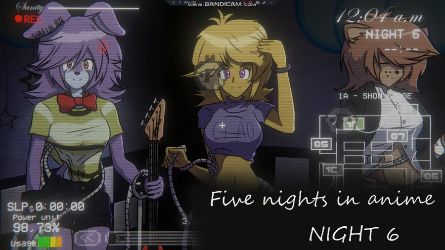 Five Nights In Anime: Reborn All Jumpscares 