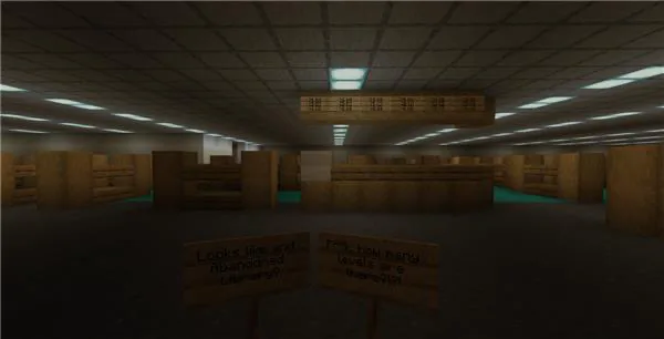 The Backrooms(Abandoned) Minecraft Map