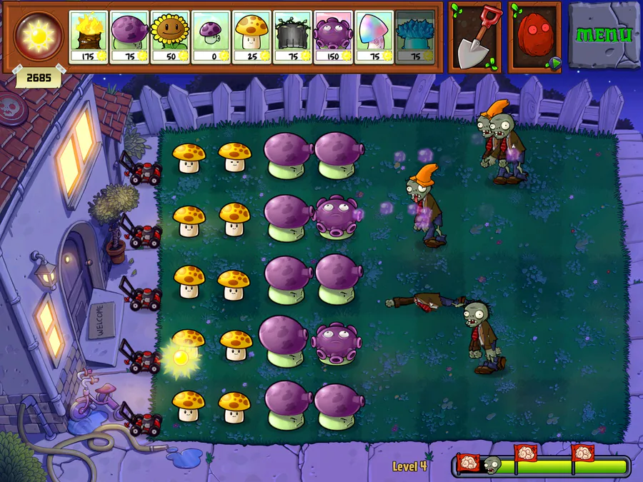 roof image - PvZ: Reanimated mod for Plants Vs Zombies - ModDB