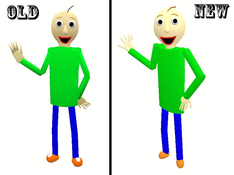 Do I need to change Baldi's Model? Hello everyone 