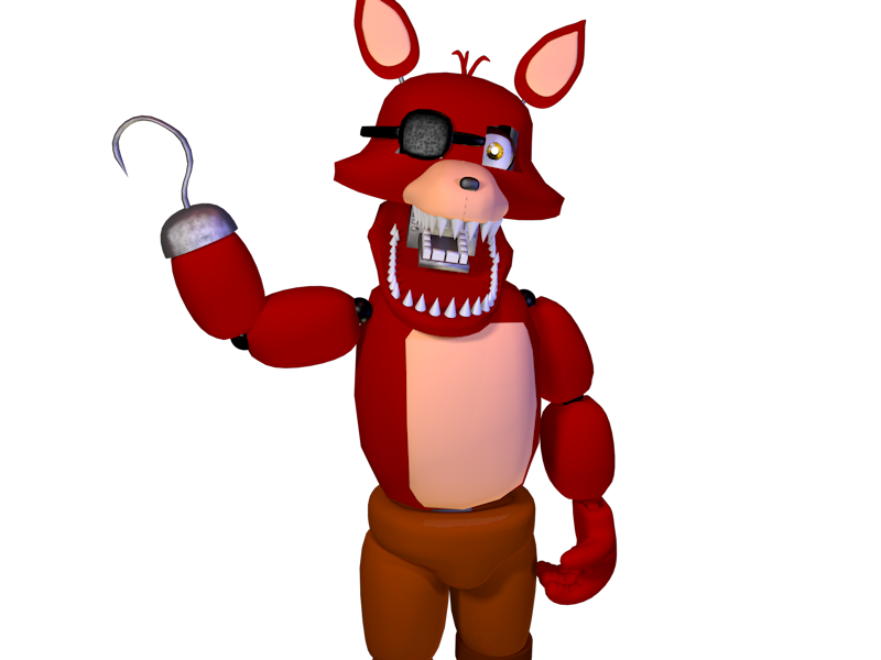 Wildnick on Game Jolt: ok so unwithered foxy was going bad with the head  then i fixed it a