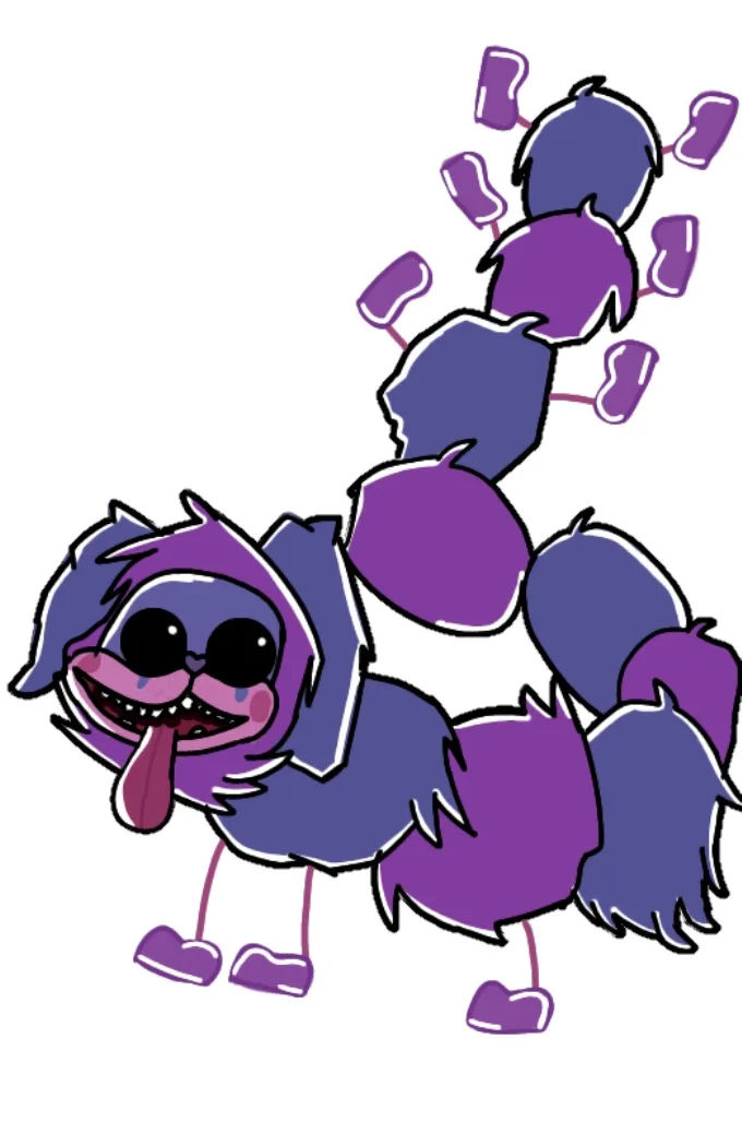 Hawkee on Game Jolt: Here's the progress of my PJ Pug-a-pillar fan-art :}