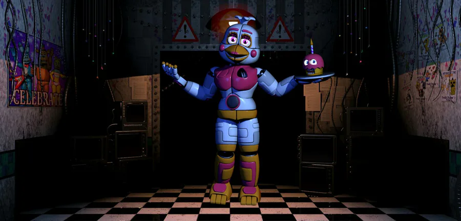 Fnaf 6 funtime chica (créditos a o criador da imagem)