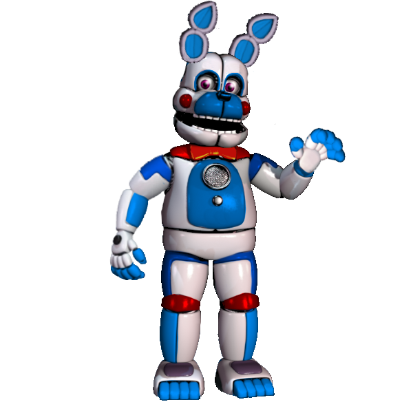 Funtime Toy Bonnie in FNaF 2 mod by TheMasterPuppet - Game Jolt