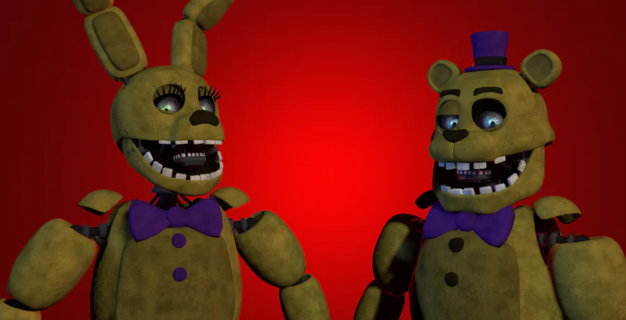 Xander2907 on Game Jolt: [SFM/FNAF] Fredbear and SpringBonnie