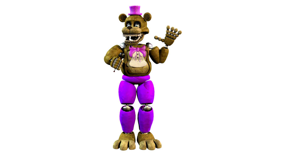 Stylized Withered Freddy model by me