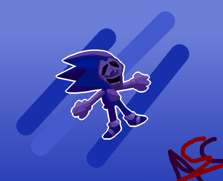 Sonic exe fan sprite  Majin, Desenhos, Anime