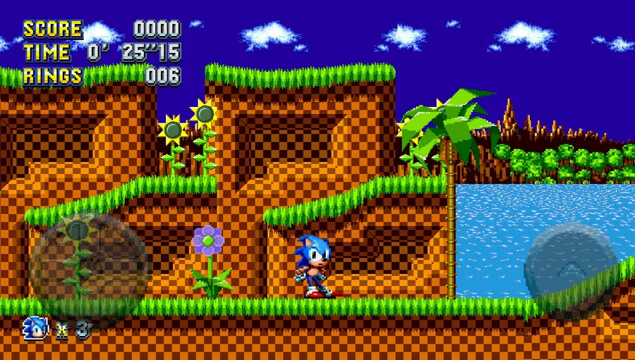 Fixed Green Hill - Sonic Mania Android Port by ArtemFedotov