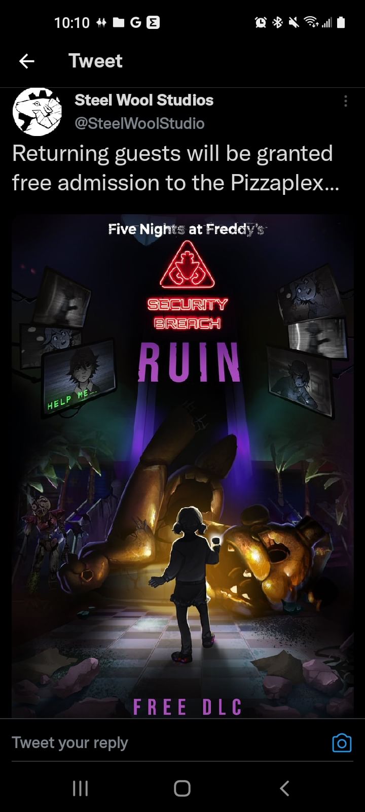 Fnaf ruins steam фото 21