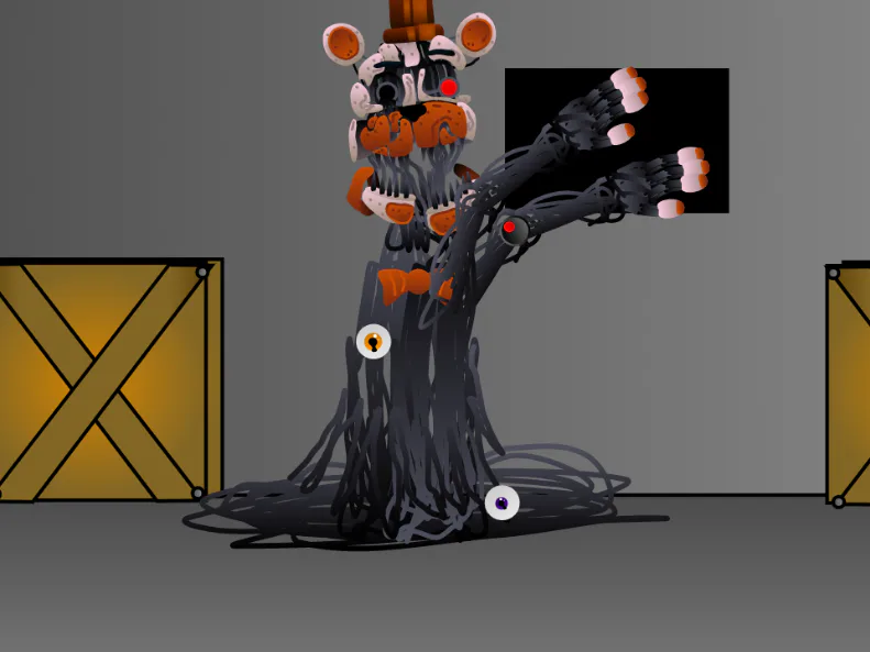 T . m . on X: Here's Molten Freddy v3 WIP  / X