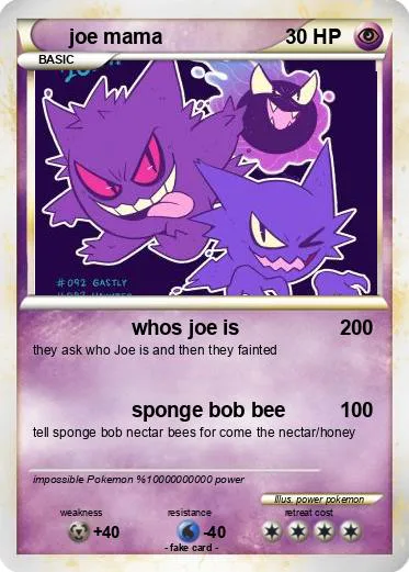 yo mama pokemon card Game Jolt