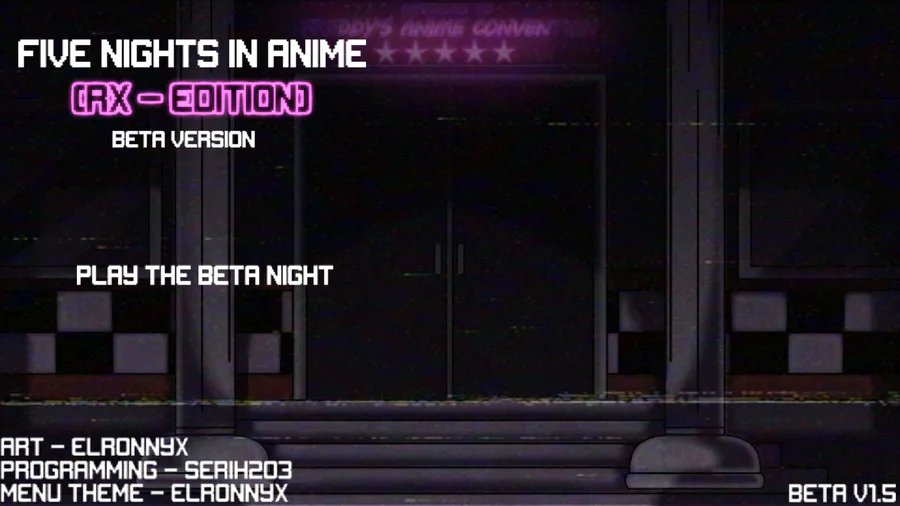 Five Nights In Anime - RX EDITION BETA 1.5