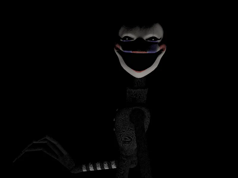 FNAF 4 Puppet.v4 Animatronic - Five nights at Fred by J