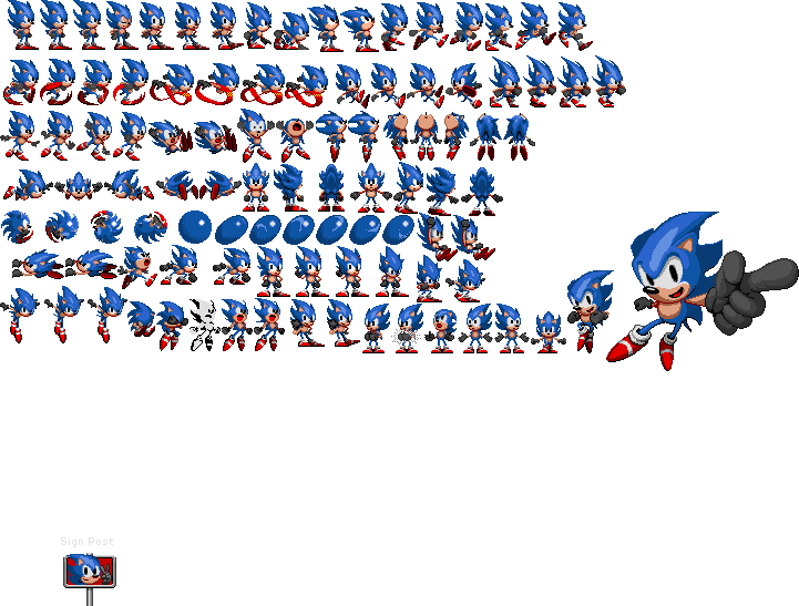 Sonic Mod Gen Sprites