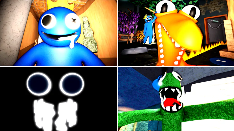 Rainbow Friends characters, jumpscares, and more