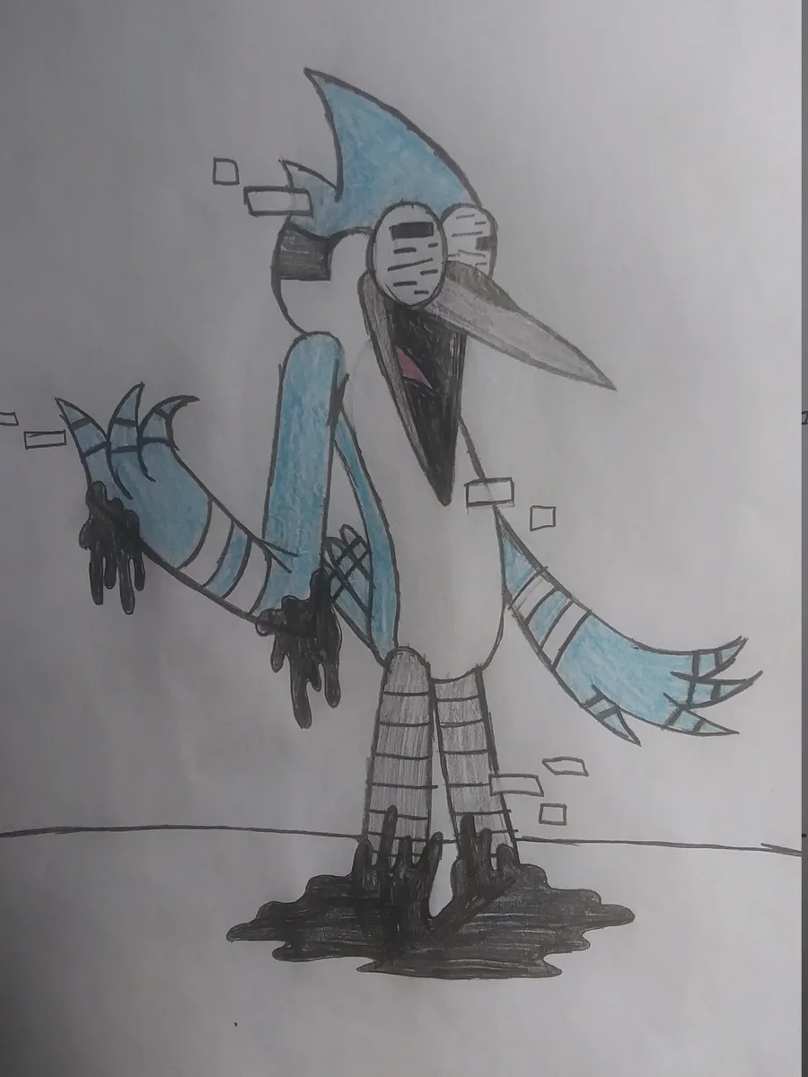 FNF) Pibby Apocalypse: Mordecai Concept 