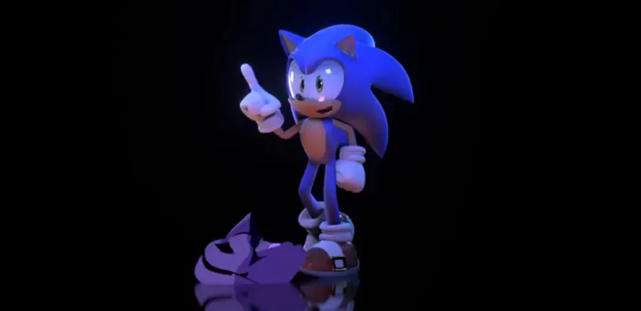 Majin sonic has a mask? but i animated 