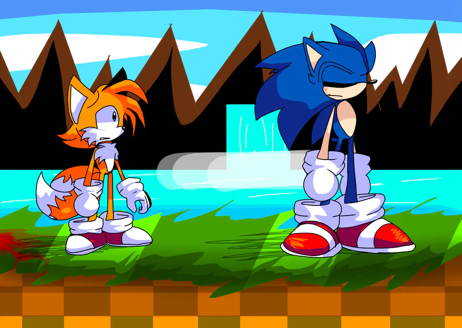 Fan art of sonic.exe