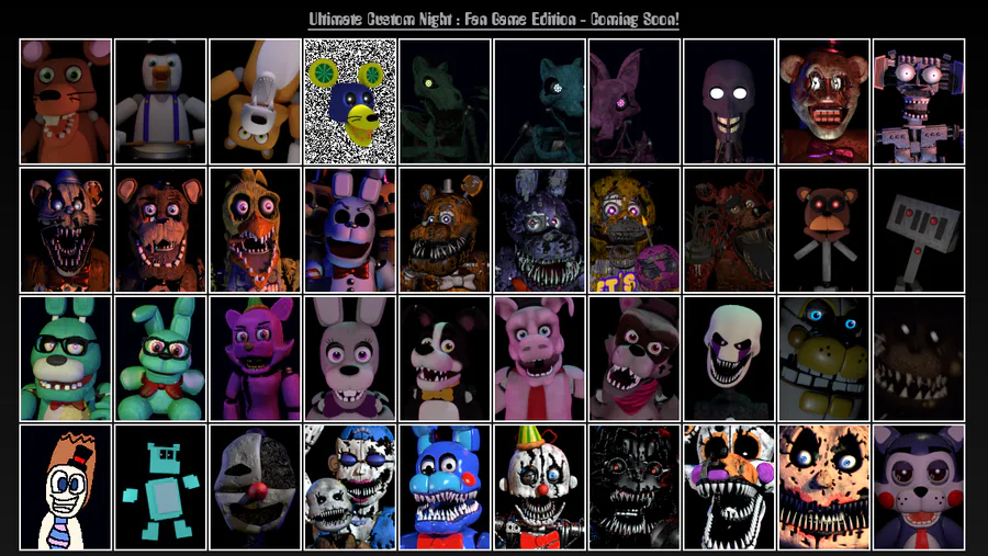 Ultimate Fangame Custom Night : r/fivenightsatfreddys