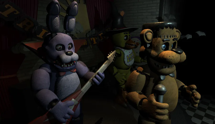 Five Nights at Freddy's 2: Playable Animatronics by CL3NRc2 - Game Jolt