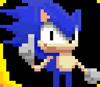 Rainbow Sonic on Game Jolt: MAJIN SONIC HAD A MASK THE WHOLE TIME?! ゴゴゴゴ  #MAJINSONICHASAMASK