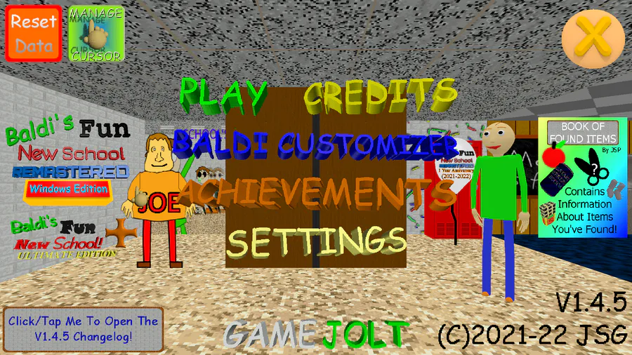 Baldi's Fun New School Remastered V1.0 : JohnsterSpaceProgram