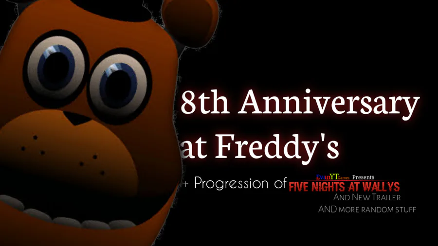 Game Jolt on X: Happy 8th birthday, Five Nights at Freddy's