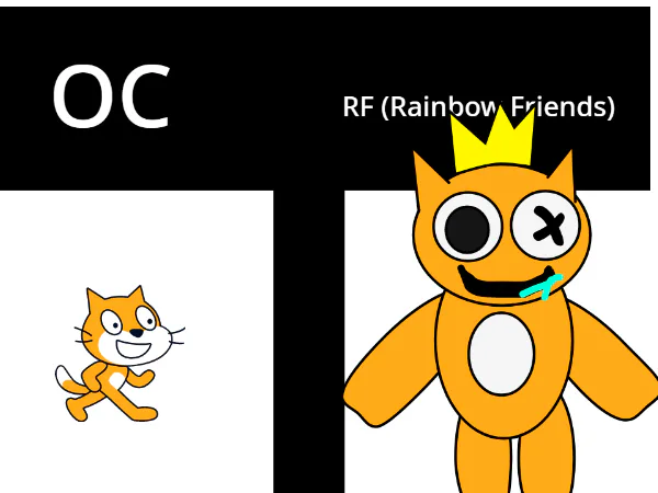 floggle on Game Jolt: Rainbow friends- Orange. I love this game so much!  Can't wait for c