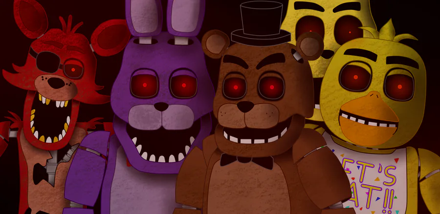 why do molten freddy and the blob have significantly different faces? :  r/fivenightsatfreddys