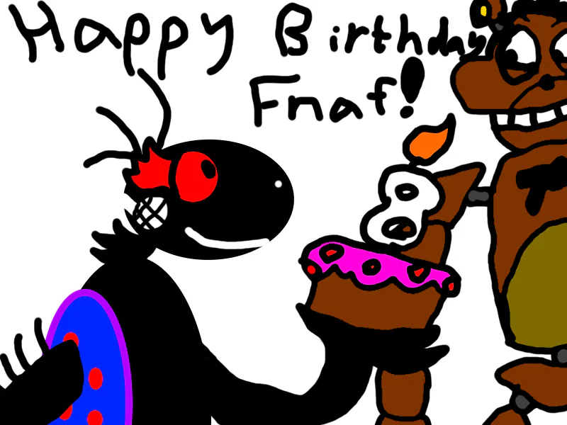 Indoraptor_play_the_dino on Game Jolt: Happy birthday fnaf! #FNaF8  #FNaFArt #FNaFB