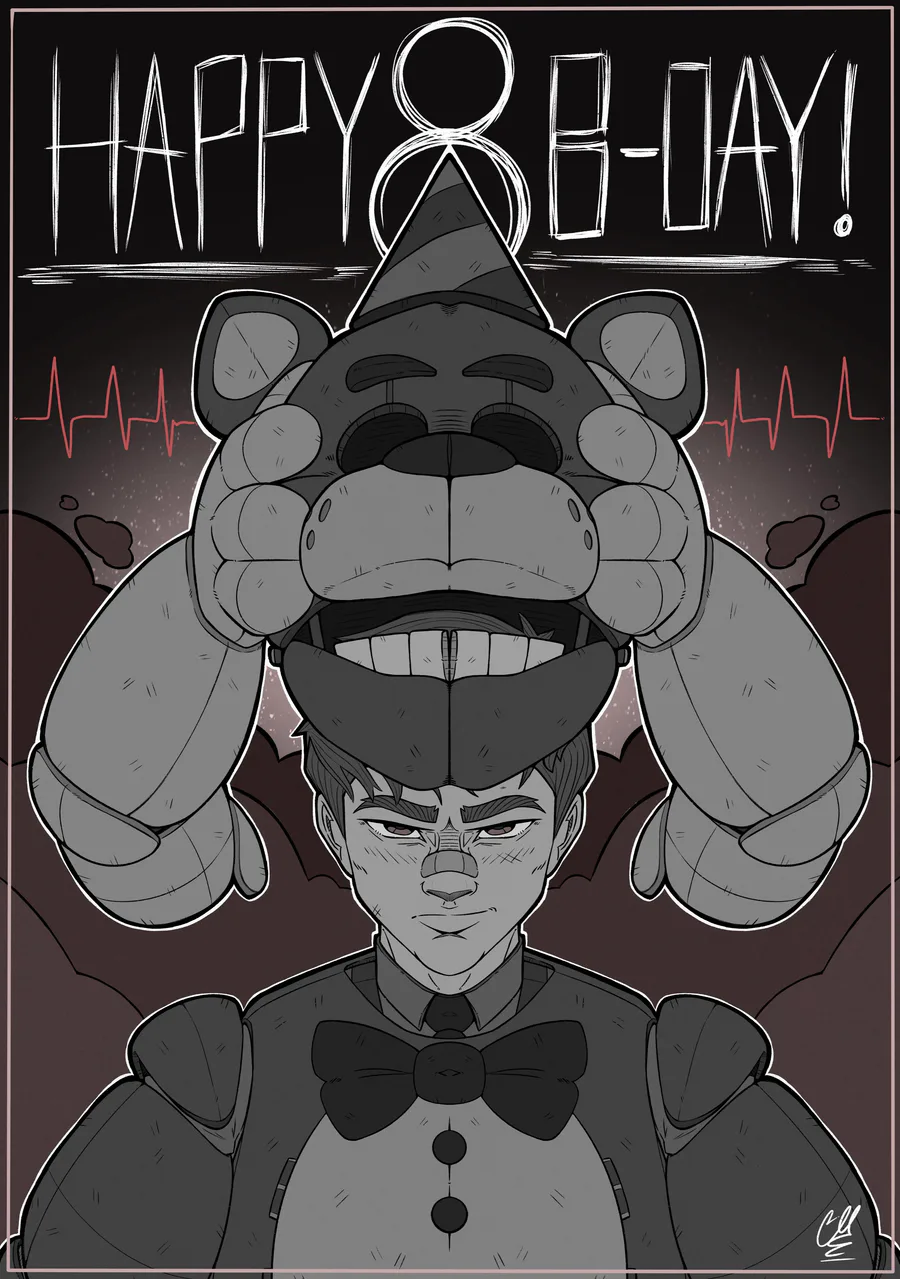 Game Jolt on X: Happy 8th birthday, Five Nights at Freddy's! 🎉🍕🎈💢 Are  you Freddy??? 🎤🧸🔦👀🩸 Time to celebrate 🔜  #FNAF  #FiveNightsAtFreddys #fnaffanart #FNaF_8th_Anniversary   / X