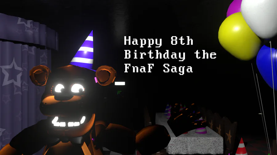 Game Jolt on X: Happy 8th birthday, Five Nights at Freddy's