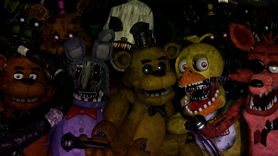 Xander2907 on Game Jolt: [SFM/FNAF] Fredbear and SpringBonnie