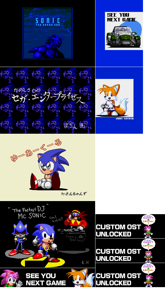 SONICfanandfnffan on Game Jolt: Sonic CD sprites i found