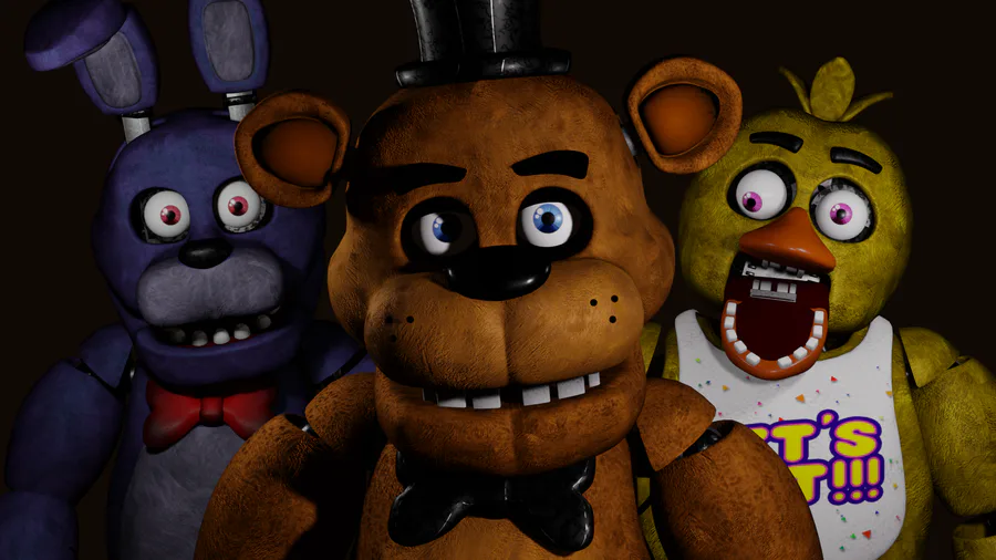 emifred800 on Game Jolt: (blender) freddy jumpscare remake