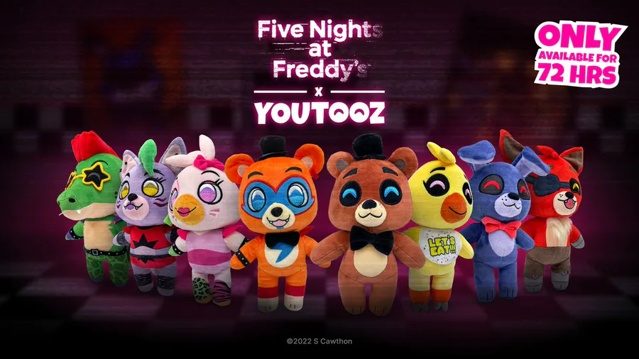 FIVE NIGHTS AT FREDDY'S BY YOUTOOZ-FREDDY FAZBEAR #2 VINYL FIGURE