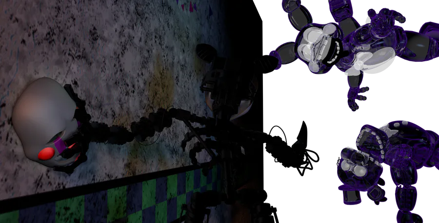 SFM FNAF4] Nightmare Bonnie Jumpscare (REMAKE)